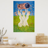 ピープル淡い色のズ ポスター (キッチン)