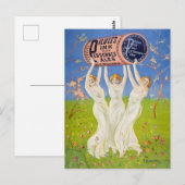 ピープル淡い色のピープル(1910年)ヴィンテージスタイル ポストカード (正面/裏面)