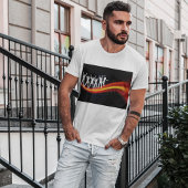 ピープル踊りシルエットMens Tシャツ