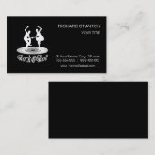 ピープル踊りロックアンドロール 名刺 (正面/裏面)