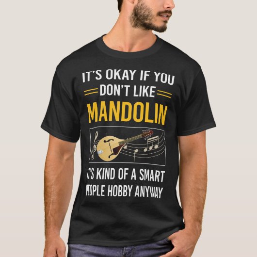 ピープル頭が切れるマンドリン Tシャツ (正面)
