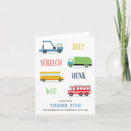 ピープ スクィーチ ウー 子供の誕生日ありがとうカード 招待状