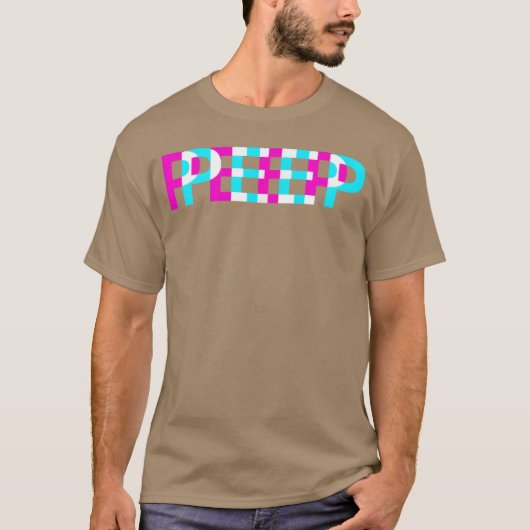 ピープ 泣き虫 パステルゴス ギフト Tシャツ (正面)