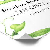 ピーベイビーシャワー – おしゃぶり狩りゲーム ポスター (角)