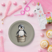 ピーペンギン ペーパープレート (パーティー)