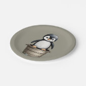 ピーペンギン ペーパープレート (アングル)