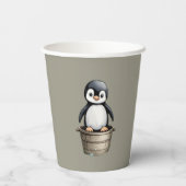 ピーペンギン 紙コップ (裏面)