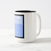 ピーボヤージュI ツートーンマグカップ (正面右)