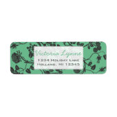 ピーポッドグリーンバラ差出人住所ラベル ラベル (正面)