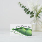 ピーポッドケータリングシェフrestuarant名刺 名刺 (スタンド正面)