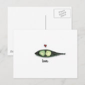 ピーポッド・ラブ ポストカード (正面/裏面)