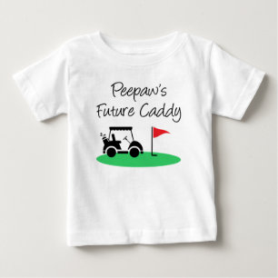 ピーポーの未来のキャディ ベビーTシャツ