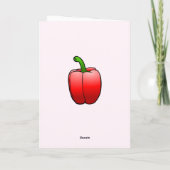 ピーマンとピーマン カード (裏面)