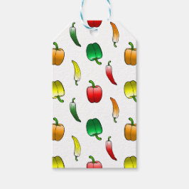 ピーマンとピーマン ギフトタグ
