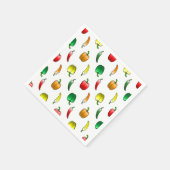 ピーマンとピーマン スタンダードカクテルナプキン (角)