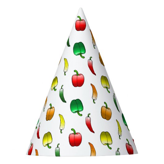 ピーマンとピーマン パーティーハット (正面)