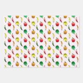 ピーマンとピーマン ラッピングペーパーシート (正面2)
