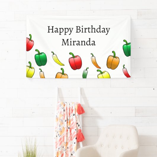 ピーマンとピーマン 横断幕 (インサイチュ)