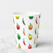 ピーマンとピーマン 紙コップ (裏面)