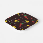 ピーマンと玉ねぎ ペーパープレート (傾斜あり)