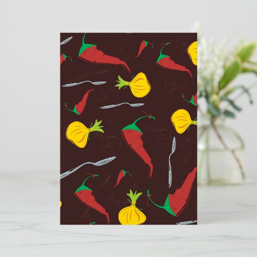 ピーマンと玉ねぎ 招待状