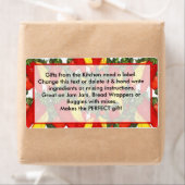 ピーマンのラベル台所からのギフトはラベルが必要 ラベル (インサイチュ)