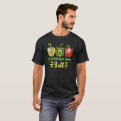ピーマンの季節ですね 園芸家 Tシャツ (正面フル)
