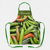 ピーマンの山 エプロン (正面)