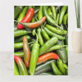 ピーマンの山 カード (正面)