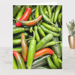 ピーマンの山 カード