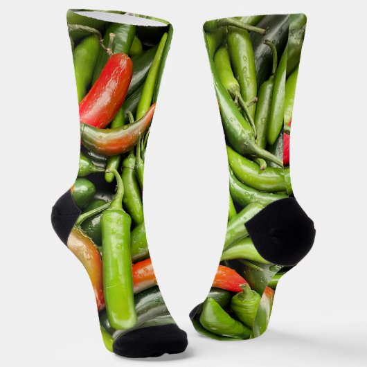 ピーマンの山 ソックス (傾斜あり)