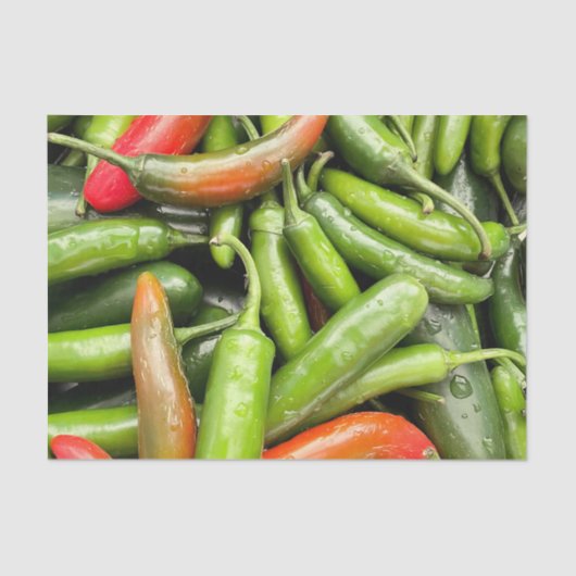 ピーマンの山 薄葉紙 (正面)