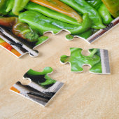 ピーマンの盛り合わせ ジグソーパズル (側面)