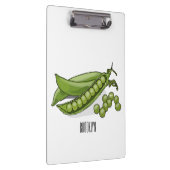 ピーマンガイラストレーション クリップボード (右)