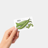 ピーマンガイラストレーション バッジ (手持ち)