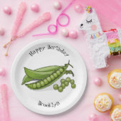 ピーマンガイラストレーション ペーパープレート (パーティー)