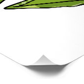 ピーマンガイラストレーション ポスター (コーナー)