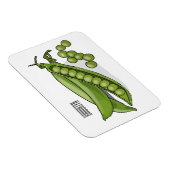 ピーマンガイラストレーション マグネット (右側)