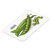 ピーマンガイラストレーション マグネット (左側)