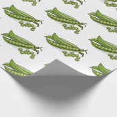 ピーマンガイラストレーション ラッピングペーパー (角)