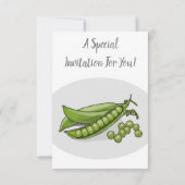 ピーマンガイラストレーション 招待状 (裏面)