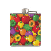 ピーマンパターン フラスク (裏面)