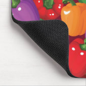 ピーマンパターン マウスパッド (コーナー)