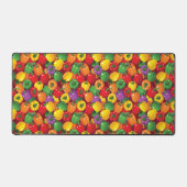 ピーマン模様 デスクマット (正面)