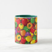 ピーマン模様 マグカップ (中央)