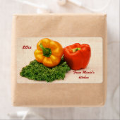 ピーマン缶詰ラベル ラベル (インサイチュ)