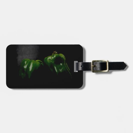 ピーマン2枚cd lta ラゲッジタグ (正面横)