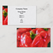 ピーマン3個 名刺 (正面/裏面)