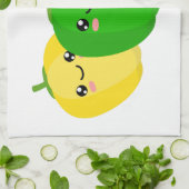 ピーマン キッチンタオル (折り畳み)