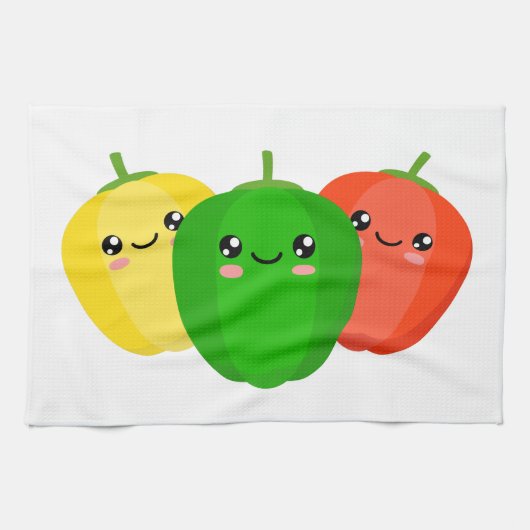 ピーマン キッチンタオル (横)